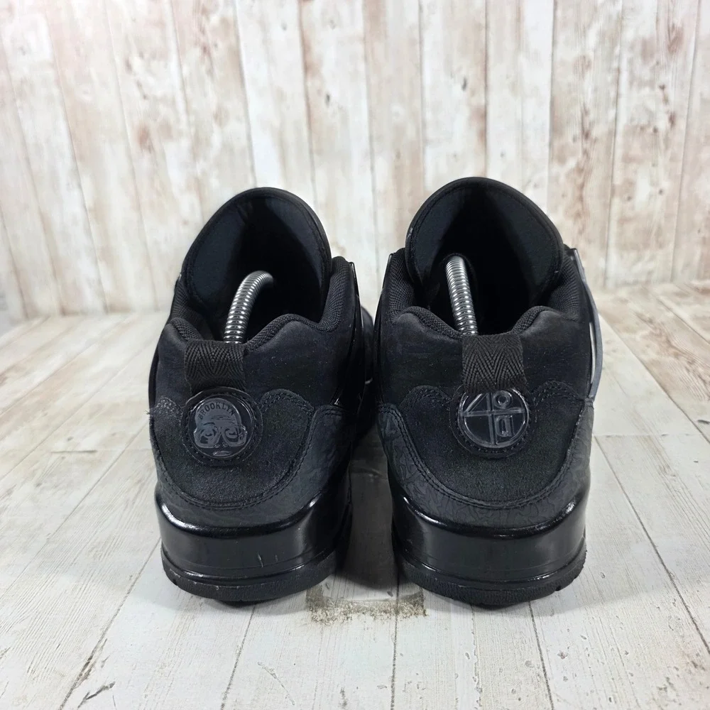 Jordan Spizike Low Black Cat Triple Black FQ1759-001 Mens 9.5‎ Sneaker